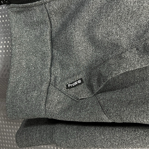 SPYDER Active Sweater Mens Medium Gray Full Zip ProWEB Ski Apparel Jacket Coat - Picture 8 of 11