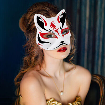 1 pcs empty masquerade mask Unique Creative Universal Blank Therian Mask