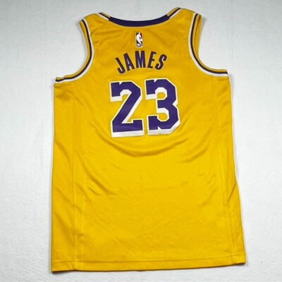 Nike authentic LA Lakers LeBron James Statement Edition # 23