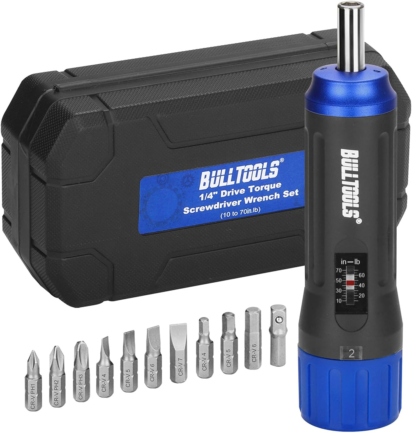 Torque Screwdriver Set 10" to 70" Pounds Torque Set for Gunsmithing