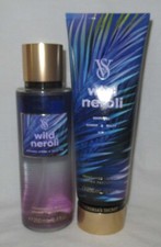 Victoria's Secret Fragrance Mist  Lotion Set Lot of 2 WILD NEROLI