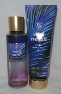 Victoria's Secret Fragrance Mist & Lotion Set Lot of 2 WILD NEROLI