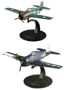 Set Of 2 American Us Air Force Aircrafts Ww2 1 72 Military Diecast Deagostini Ebay