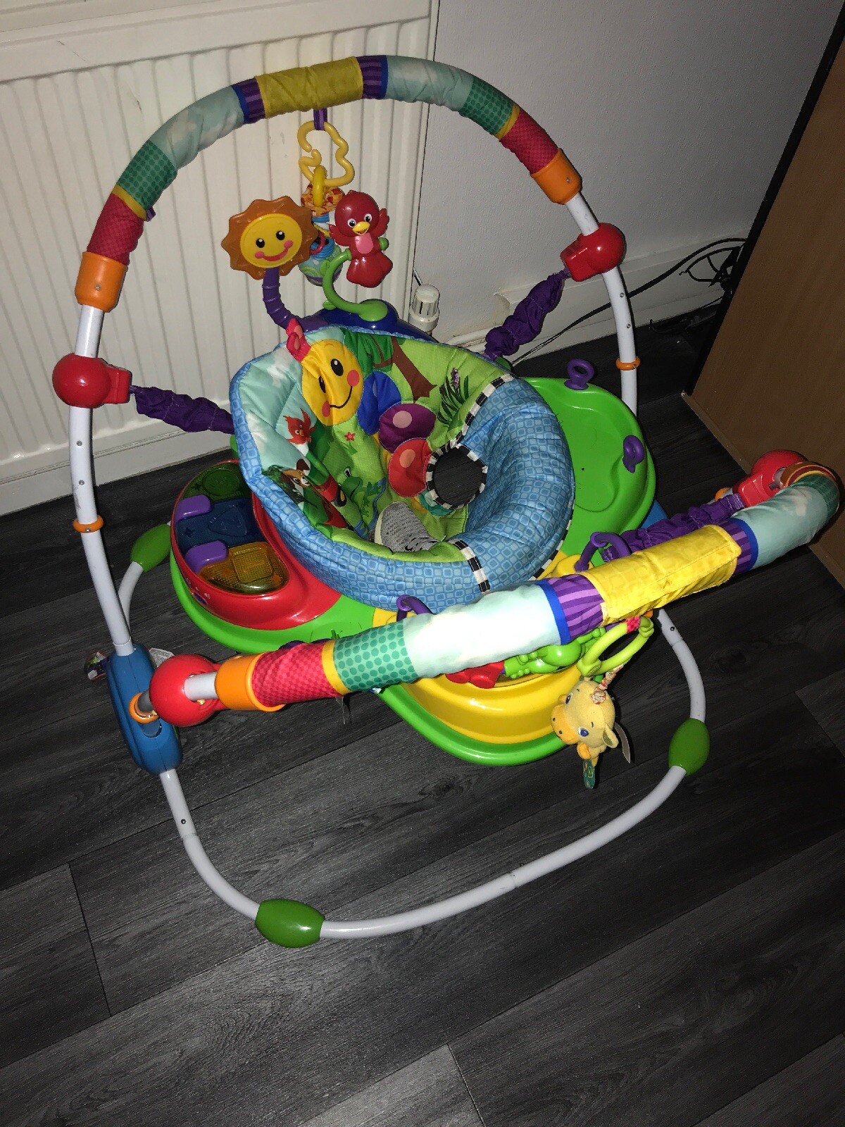 pink petals jumperoo