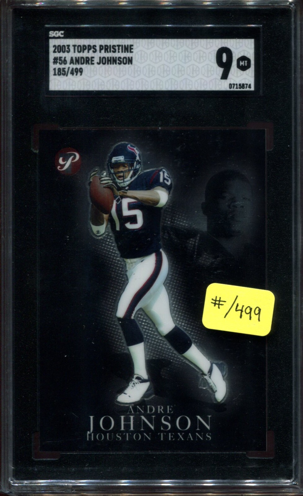 Andre Johnson Topps Pristine #56 Base