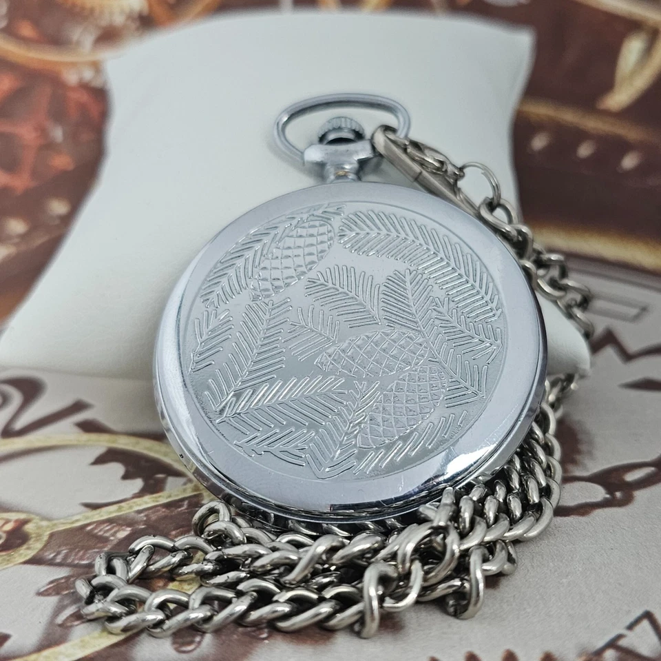 Vintage Pocket Watch USSR MOLNIJA Bird 18 Jewels RARE SOVIET Watch 3602 - Image 4 of 4