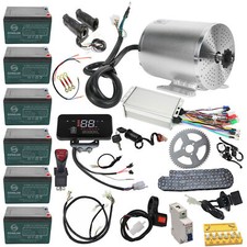 72V 3000W Brushless Electric Motor Controller Throttle Ebike Motorcycle Scooter