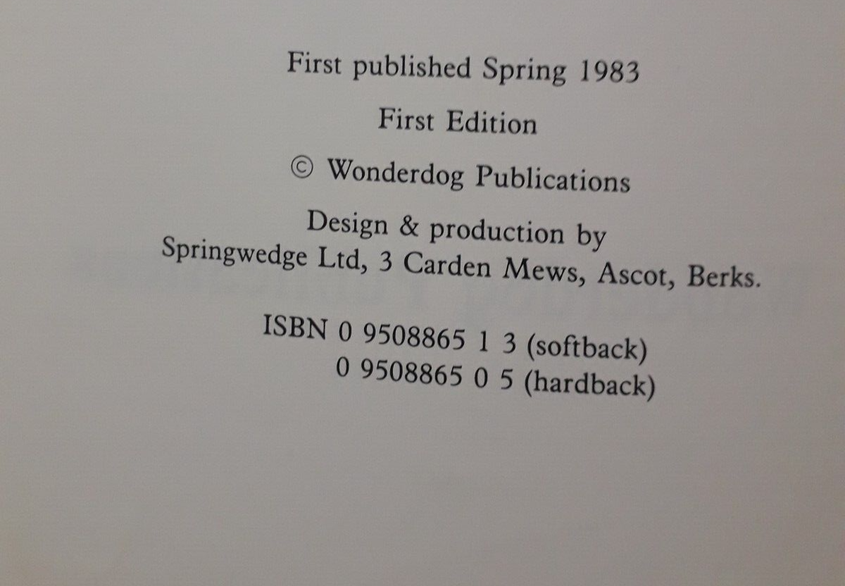 Livre "Rod Hutchinson's Carp Book" 1ère édition Signée 1981 - Reliure Cartonnée - Pêche à La Carpe