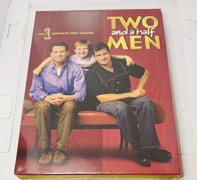 Two and a Half Men The Complete First Season Sealed New All 24 Episodes 4 Disc 
