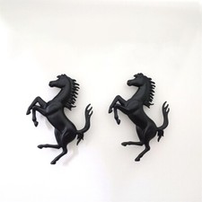 Ferrari Gtc4 F12 812 Frontrear Bumper Black Horse Emblem Badge Set