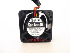 Sanyo 109P0412G3D04 4028 12V 0.31A 4CM 3-Wire Server Cooling Fan