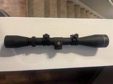 Leupold VX 1 VX I 3-9X40 Rifle Scope With Rings Nice 