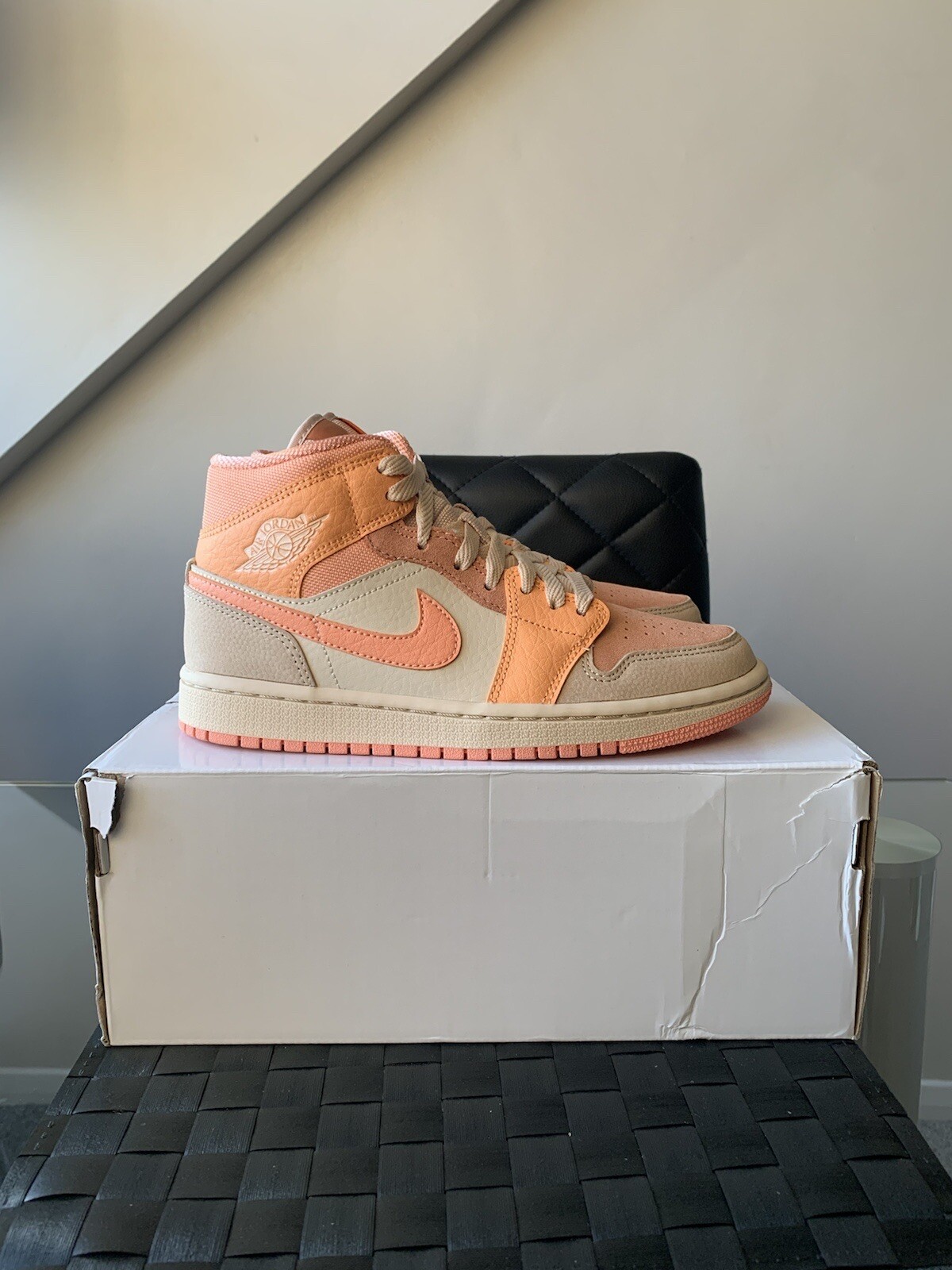 Wmns Nike Air Jordan 1 Mid-Atomic arancione/Albicocca-UK 4-Nuovo di Zecca -  Shopping.com