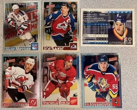 Hockey Parallels - 1995-96 BOWMAN FOIL - You Pick - Free S/H - Image 2 of 2