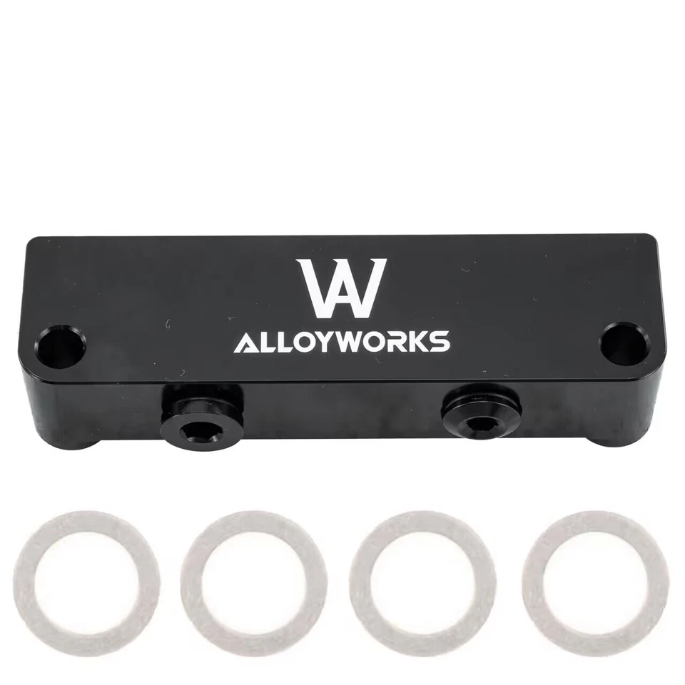 ALLOYWORKS Fuel Filter Bypass Kit For 2010-2016 2013 Dodge 6.7L Cummins Diesel - Image 3 of 4