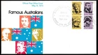 Australia FDC 1973.05.16. Famous Australians Block of Four Z3077