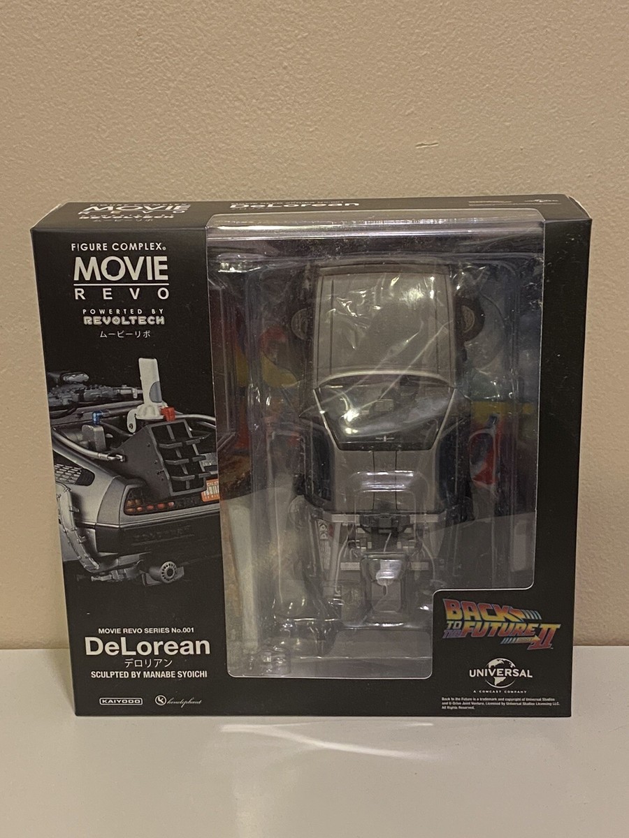 Movie REVO Revoltech Back To The Future Delorean Time Machine 
