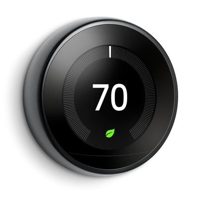 Google Nest Learning Thermostat 3rd Generation - BLACK