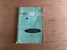 1959 Ford Car Owners Manual Booklet Instructions Guide Vintage Fourth Printing