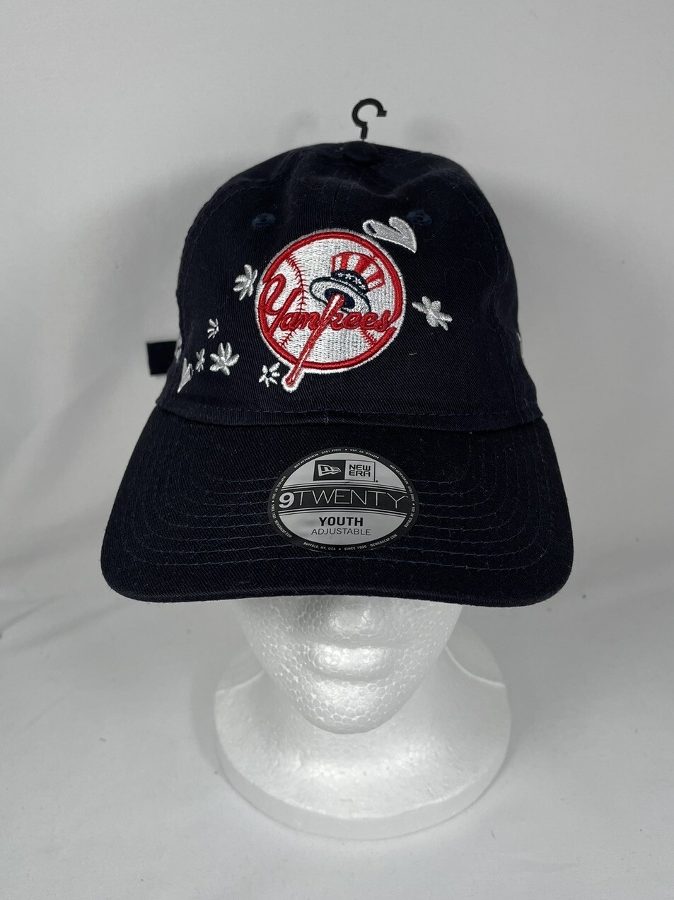 New Era New York Yankees 9Twenty Adjustable Youth Hat Navy