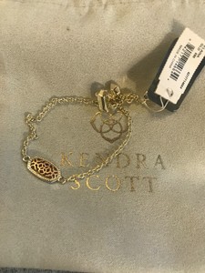 kendra scott gold filigree elaina bracelet rose