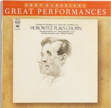Vladimir Horowitz: Chopin Piano Works MUSIC AUDIO CD romantic classical 2006 NEW