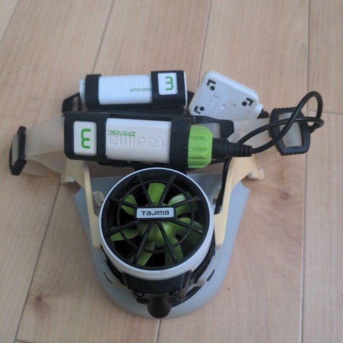 Tajima air conditioning helmet With cooling fan Set Seiryo TJM Design