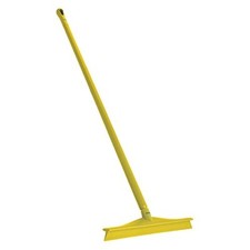 Vikan 71606 + 29606  Yellow 24" Polypropylene Floor Squeegee with handle