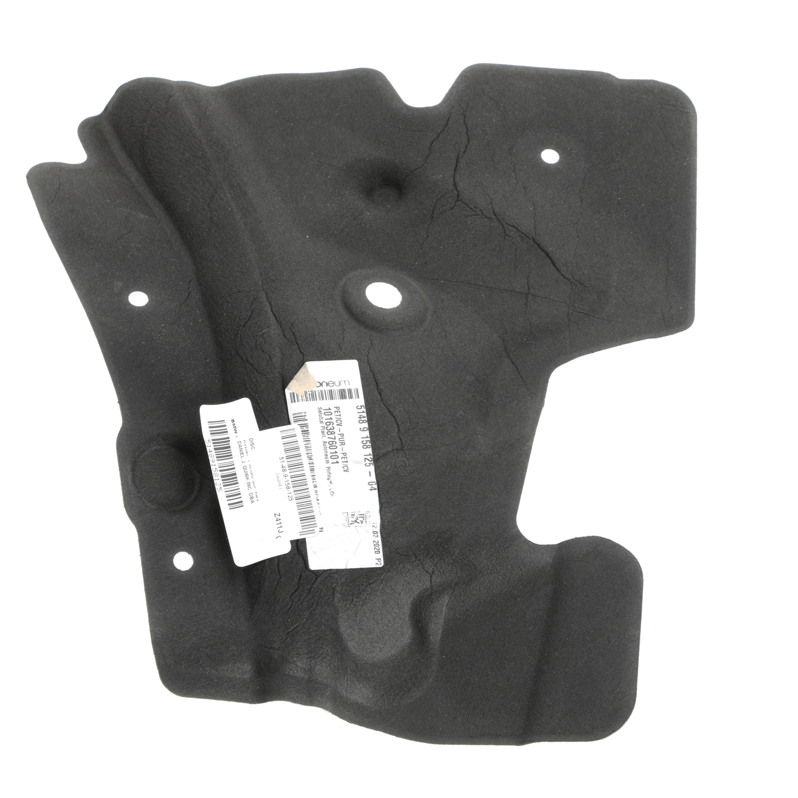 GENUINE ROLLS ROYCE Ghost Front Right Sound Insulation Panel 51-48-9-158-125