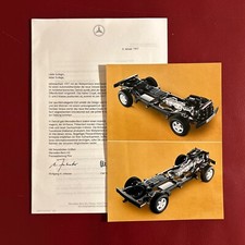 Mercedes M-Klasse, Presseinfo (Vorabinfo) von 1997, mit CLK-Coupé.