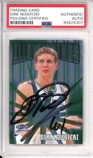 1998 98/99 Fleer Brilliants Dirk Nowitzki Rookie RC Signed PSA DNA AUTOGRAPH HOF
