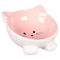 Flamingo Futter- & Trinknapf Puzi Rosa 120Ml, Keramik, SpüLmaschinenfest