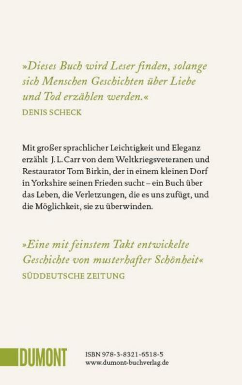 Thumbnail - J. L. Carr Ein Monat Auf Dem Land