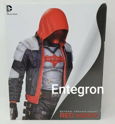 dc collectibles dc comics batman arkham knight red hood statue 30cm