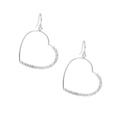 NEWEI Cute Love Heart Monkey Earrings Dangle for Women Animals Charm, S, enamel, No Gemstone