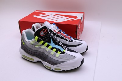 Nike Air Max 95 QS Shoes Men's Size 12 Black/Multi-Color-Gunsmoke | eBay