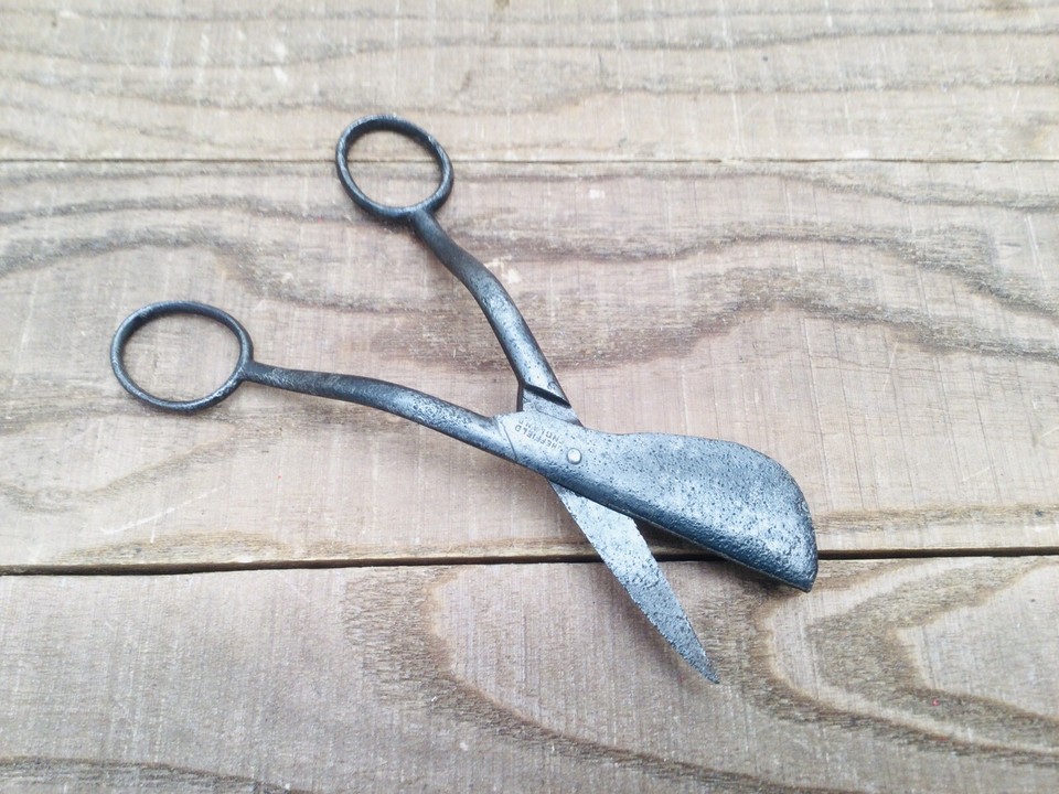 Vintage Thomas Turner & Co Sheffield Candle Wick Scissors eBay