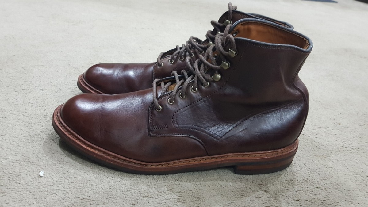 Allen Edmonds New W/Flaws Clipper Leather/ Vibram Sole 14AAA BROWN Allen Edmonds Brown Dress Shoes for Men for sale | eBay main image 4