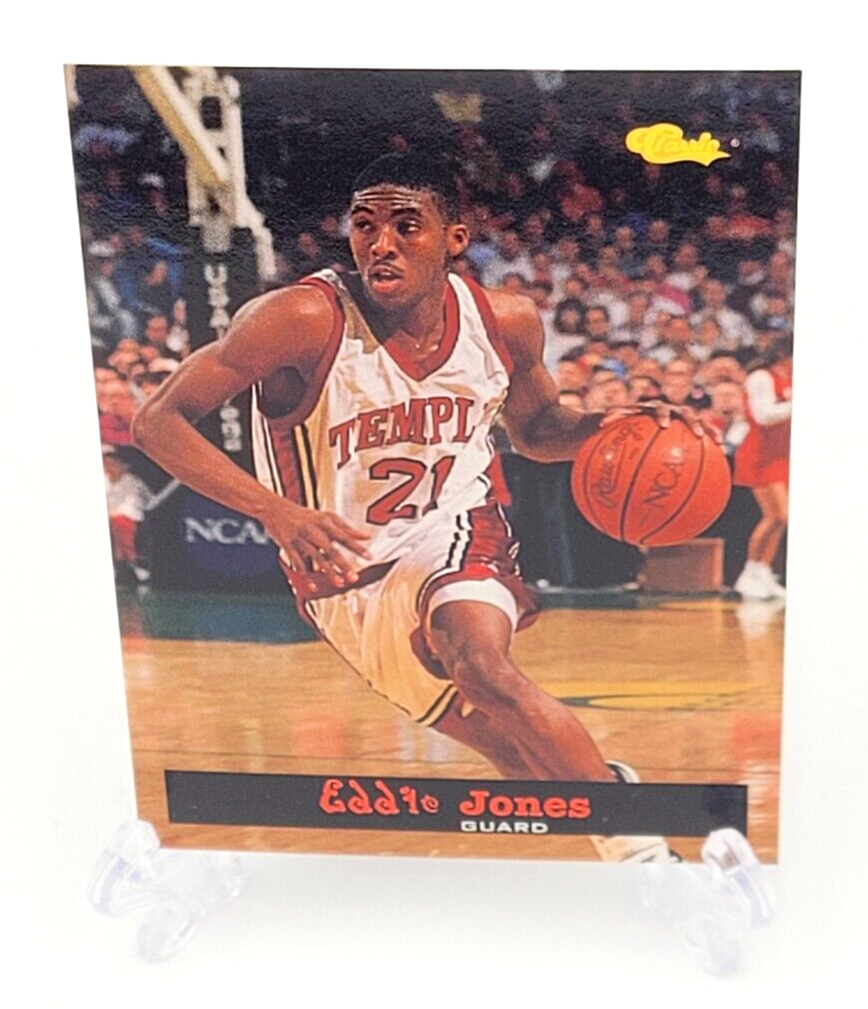 1994-95 Classic Draft Basketball Eddie Jones Temple Owls #30 | eBay