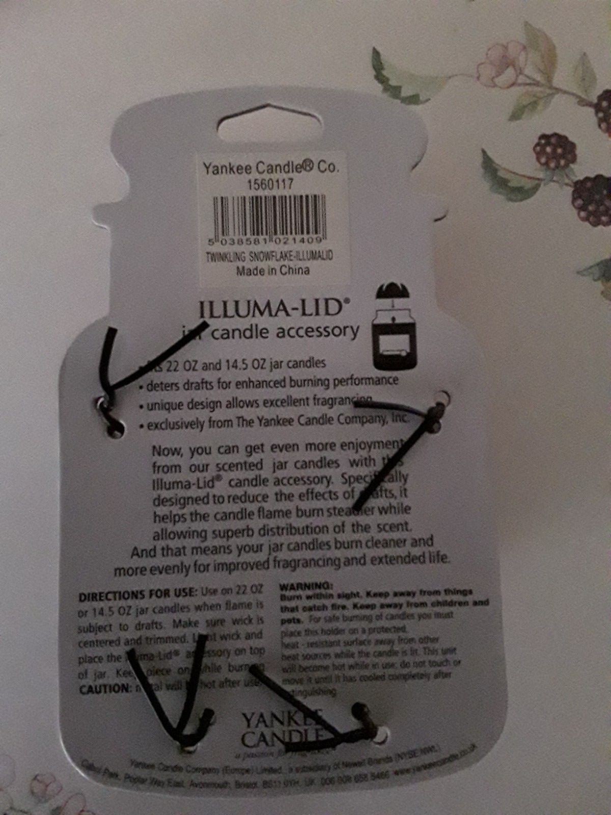 Yankee Candle Illuma lid eBay