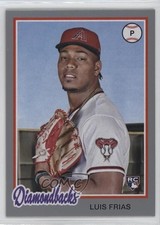 2022 Topps Archives 1978 Topps Design Silver 34/99 Luis Frias #159 6o3