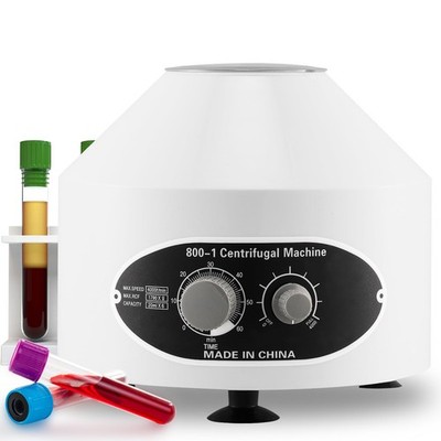 Centrifuge Machine Benchtop Centrifuges with Timer and Speed Control for Lab ...