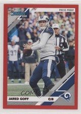 2019 Panini Donruss Press Proof Red Jared Goff #138 uk2
