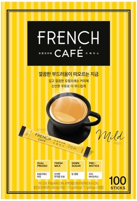 French Cafe Instant Coffee Mix 1 Gift Pack (100 Sticks) 1,160G