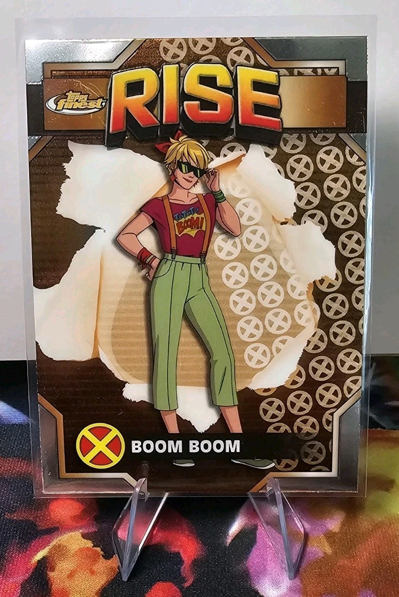 2025 Topps Finest X-Men '97 - Boom Boom - Rise #30 R13 Common Bronze