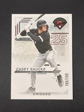 2025 Panini Prospect Edition #65 - Casey Saucke Red Foil SP /299 White Sox