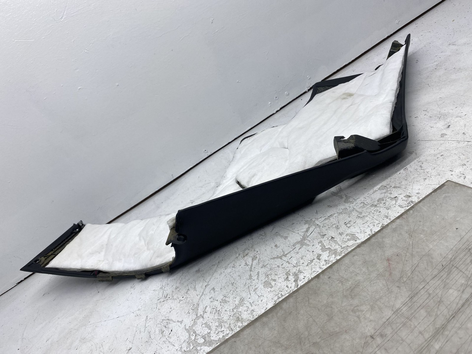 2019-2023 ASTON MARTIN VANTAGE OEM REAR LEFT QUARTER TRIM PANEL W/RED STITCHING