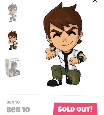 YOUTOOZ * Ben * Ben 10 * Vinyl Figure * NEW * Sold Out In Hand