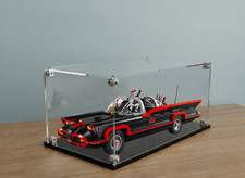 Showcase Figure Case for Lego Set 76328 Batman Batmobile Classic Plexiglass 3mm