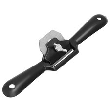 Plane Spokeshave, Woodworking Black + White High Hardness Adjustment Hand Tri...